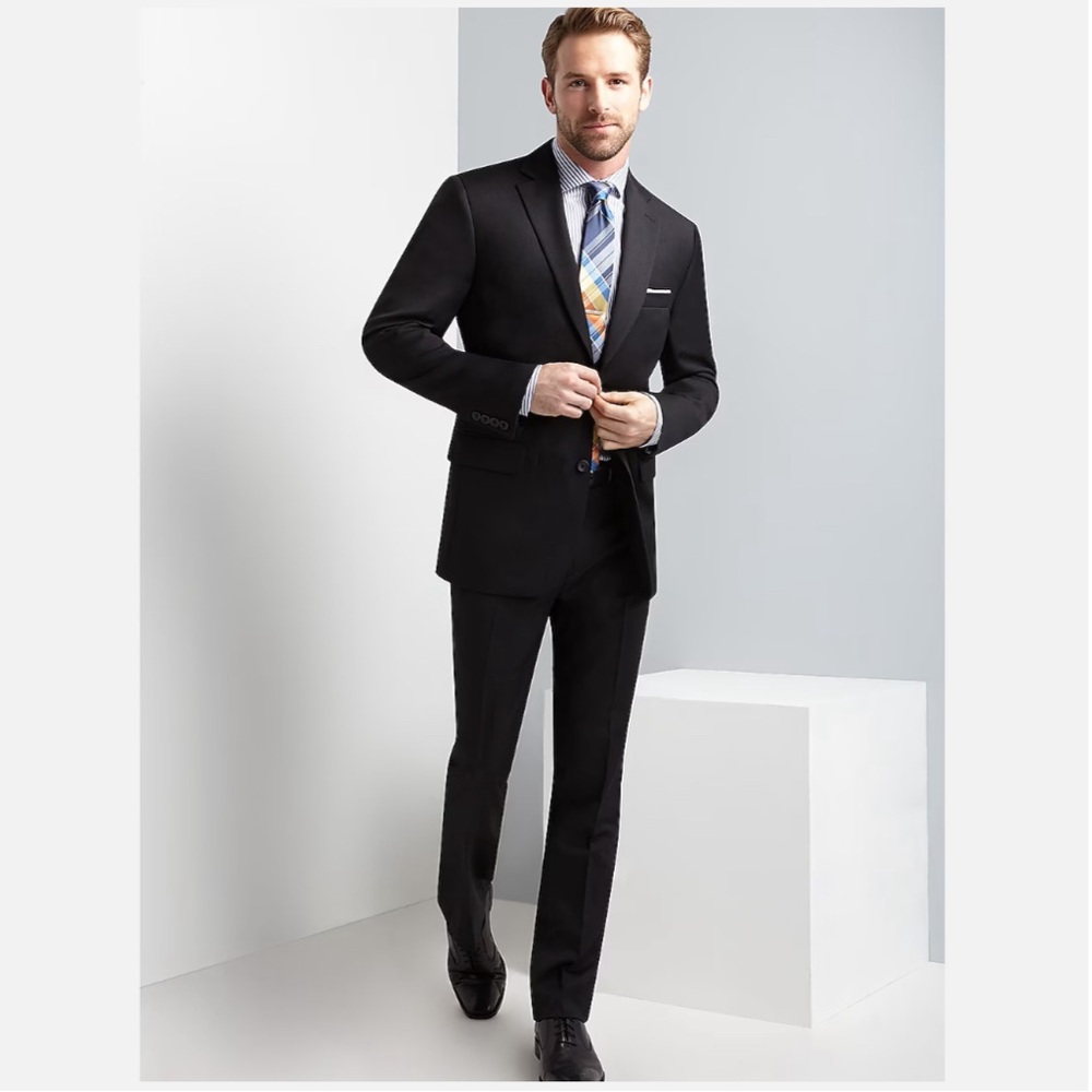 Men’s Pronto Uomo Charcoal Grey Modern Fit Suit